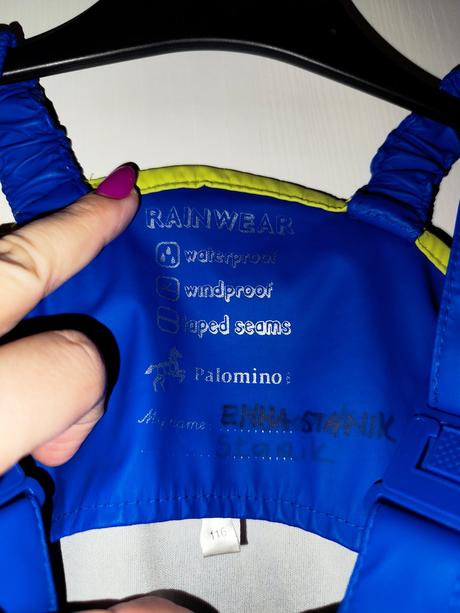 Gumené nohavice do dažďa, palomino,116