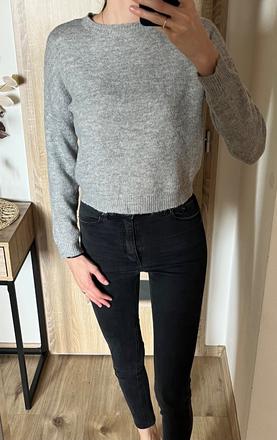 Sivy sveter, sinsay,s