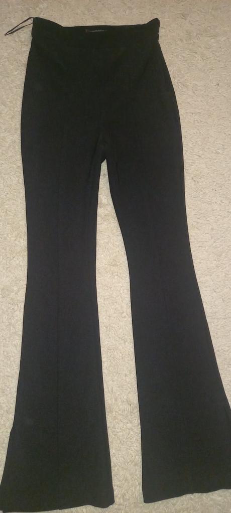 Čierne nohavice úplet, primark, primark,36