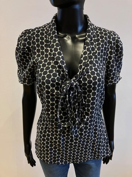 Dámska bodkovaná blúzka, warehouse,l