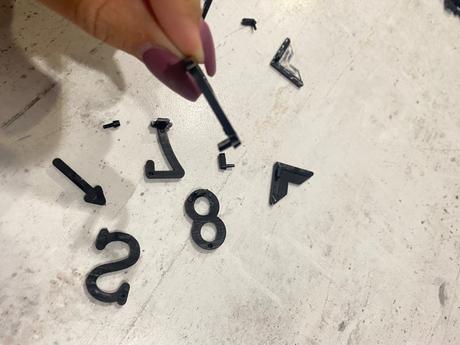 Písmenka plastové, 