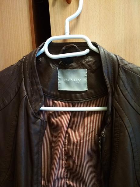 Kožená bunda veľ.s, orsay,s