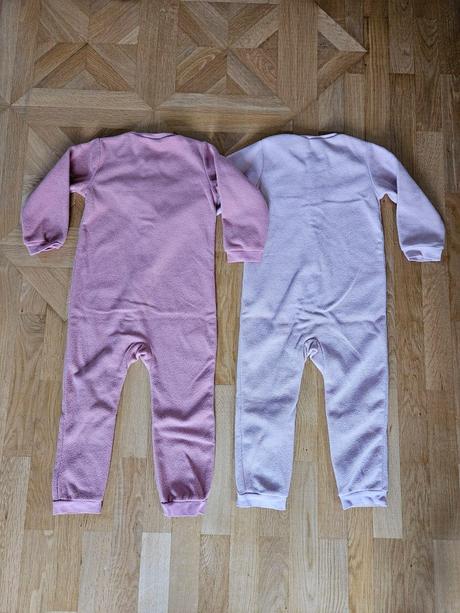 2x flísové overaly h&m 98, h&m,98