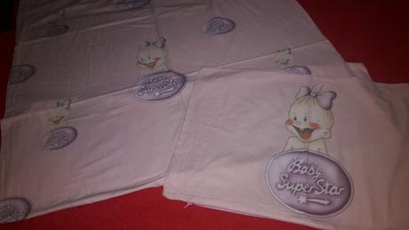 Bavlnene postelne obliecky baby super star, šírka (cm): 90,dĺžka (cm): 130
