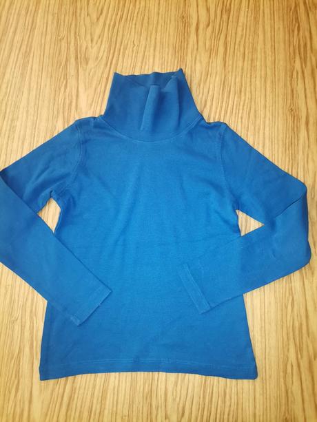 Rolák modrý veľ. 122/128 lupilu, lupilu,122