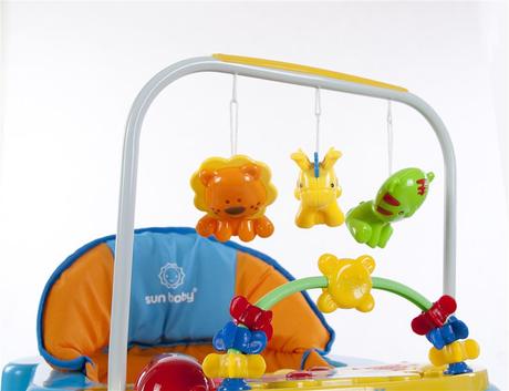 Chodítko s hojdačkou,