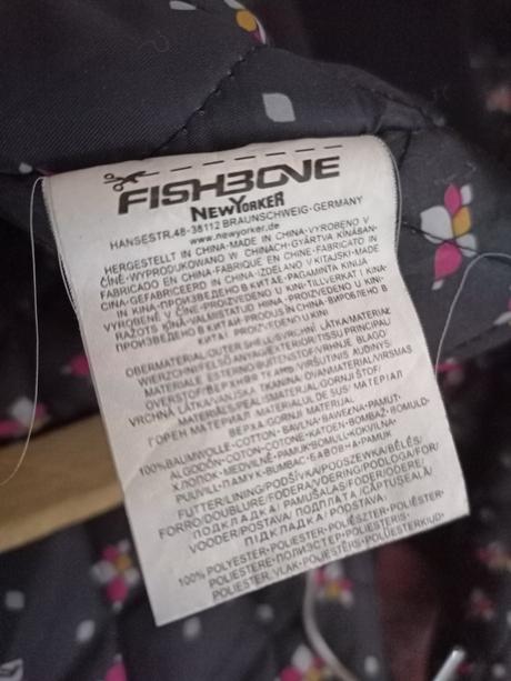 Dámska vesta, fishbone,l