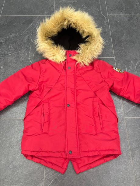 Bunda sinsay 98 červená, sinsay,98