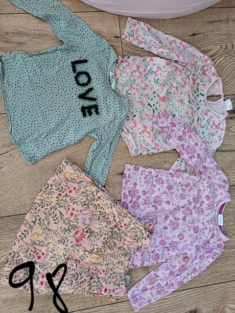 Tričká 4ks, pepco,98