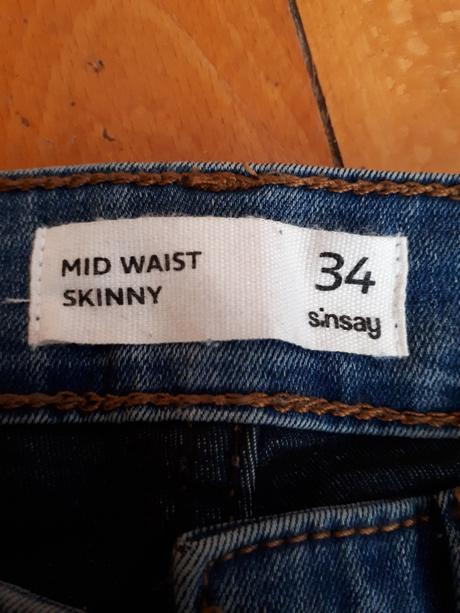 Dievčenské rifle, sinsay,34