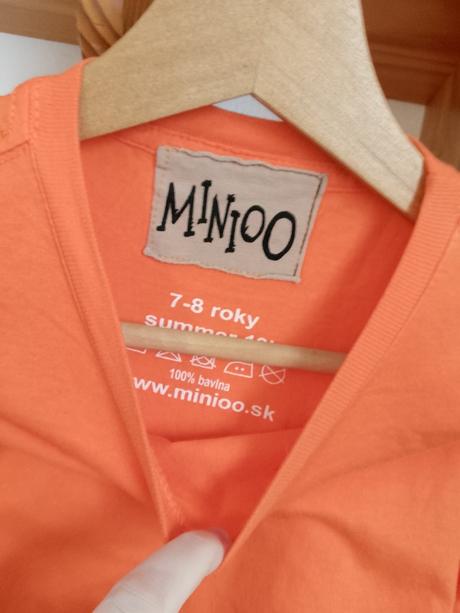 Minioo tričko 7/8, 128