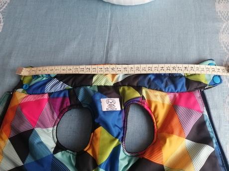 Zimná vesta pre psika, 