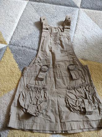 Šaty top stav, zara,104