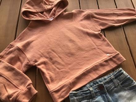 Massimo dutti lososovo mikina 110-134cm, 128