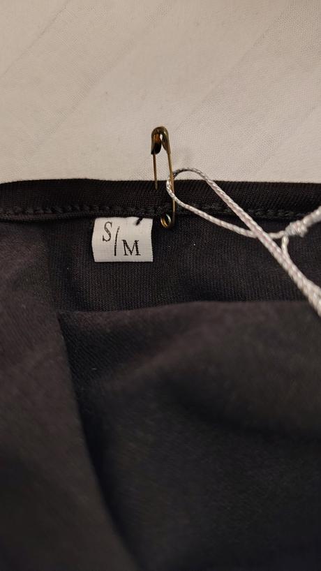 Dámsky elastický čierny, green cherry, s, s