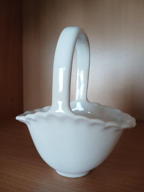 Keramická miska v tvare košíka 16 cm,