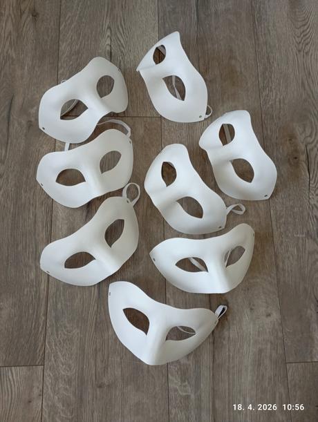 Škrabošky s gumičkou 8ks, 