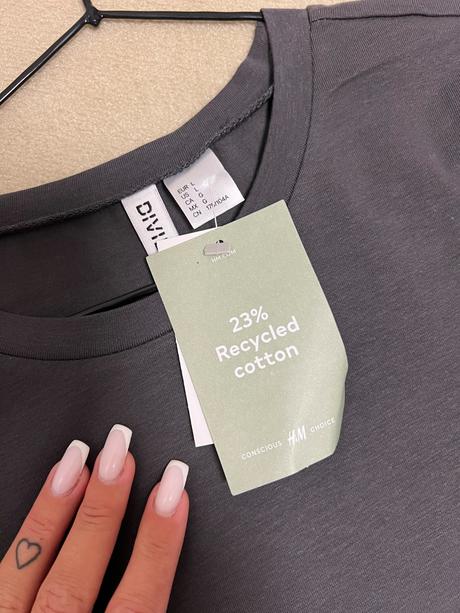 Tričkove šaty h&m elasticke, h&m,l