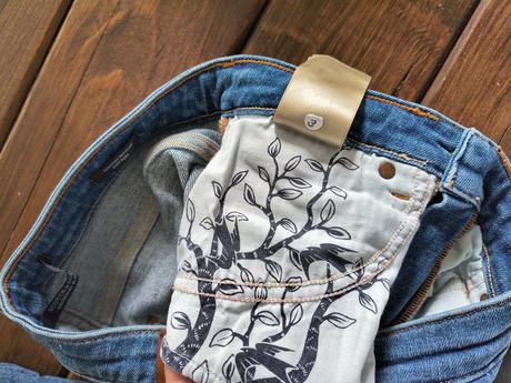 Scotch & soda slim rifle s vysokým pásom s, s