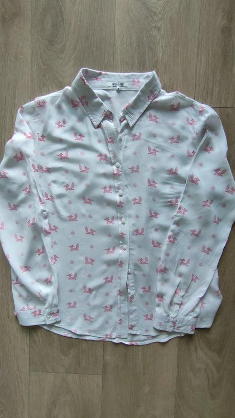 Dievčenská/dámska blúzka s motívom líšky, veľ.m, gate,m