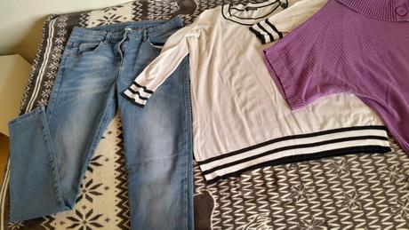 Mix damskeho oblečenia l-xl, l