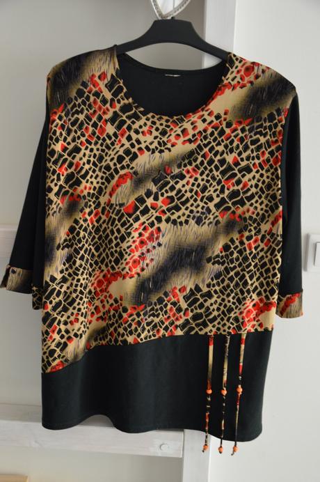 Vzorovaný top 46/48, 46