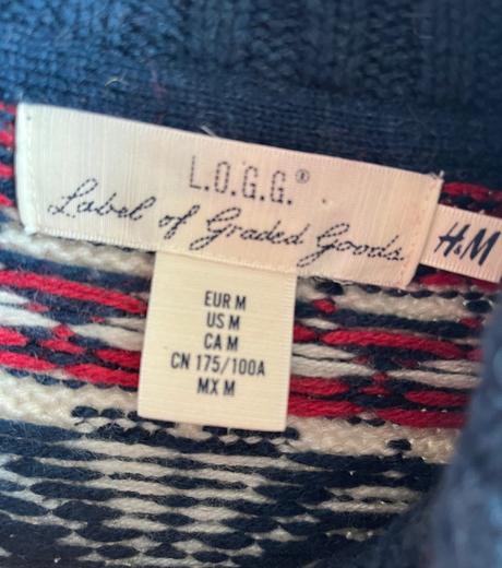 H&m pulover vlnený vel.s-m, h&m,s