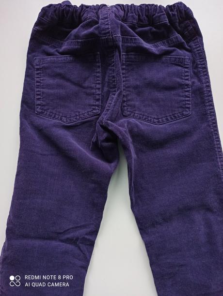 Kordové nohavice s nastaviteľným pásom., lindex,116