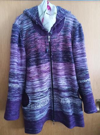 Jarná /jesenná / pletená bunda, xxl