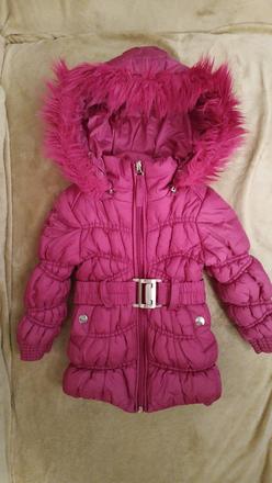 Dievčenský zimný kabát, 80