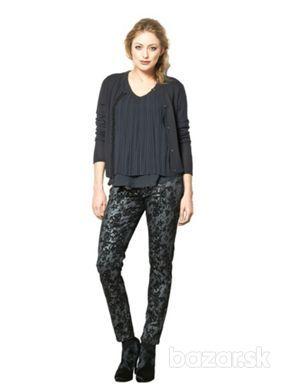 Reliéfne nohavice, c&a,34