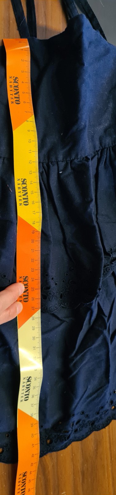 Tmavomodré letné šaty pre dievčatko, gap,92