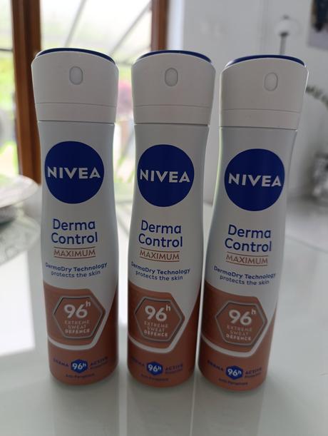 3 x nivea antiperspirant 96h, 
