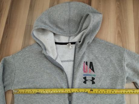 Sivá mikina under armour, 146-152, 10-12r., 146