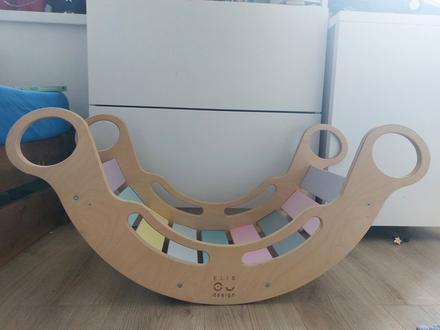 Montessori hojdačka 5v1 elis design,
