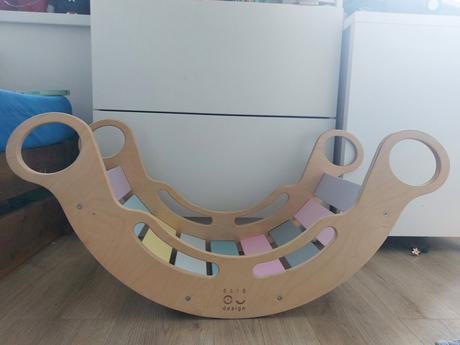 Montessori hojdačka 5v1 elis design,