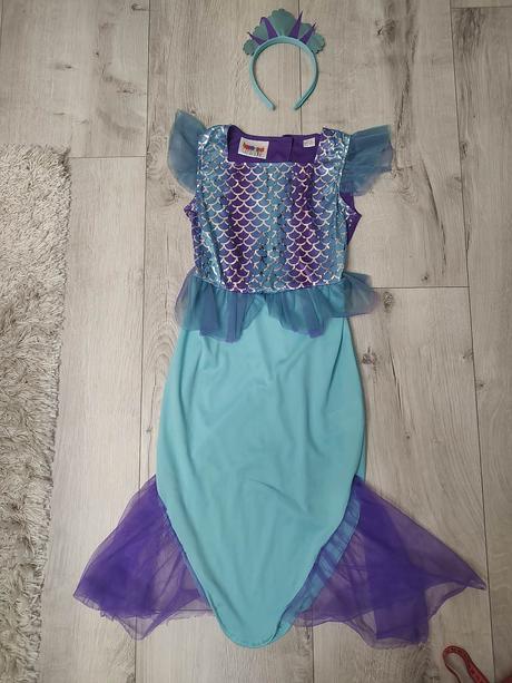 Karnevalový kostým morská panna, veľ.122/128, lupilu,122