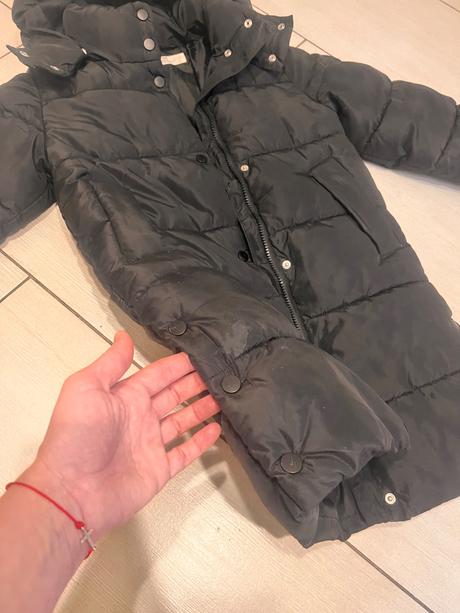 Dievčenská zimna bunda h&m, h&m,110