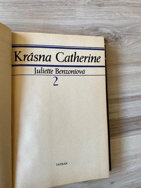 Krásna catherine 2. diel juliette benzoniová,