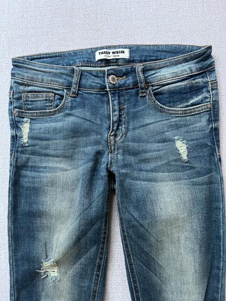 Tally weijl trhané rifle vel.36, tally weijl,s