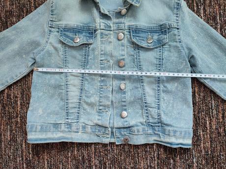 Dievčenská rifľová bunda, 134