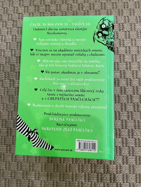 Sen noci pancuskovej kniha, 