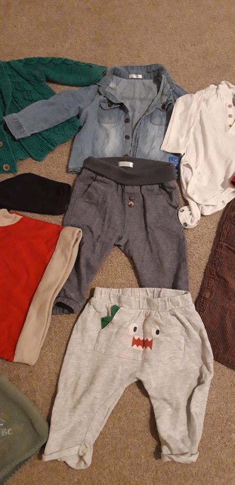 Balík oblečenia pre chlapca 6-9 mesiacov (74), 68–80