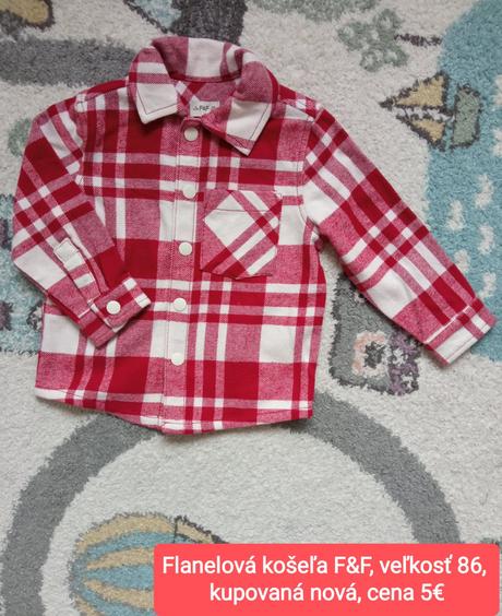 Košeľa, f&f,86