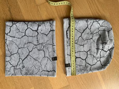 Čiapka s nákrčníkom handmade dvojvrstvová, 92