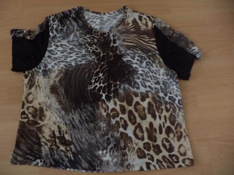 Damska vzorovana bluzka, xxl