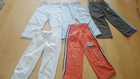 Balík teplákov vel. 122, 122–134