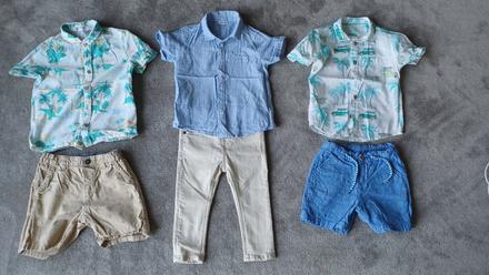 Balíček ľan. oblečenia 86/92, 86–98