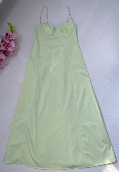 Zara - limetkové šaty, zara,xs