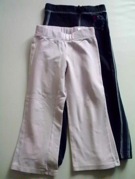 Tenšie legínkové tepláčky od zn. h&m, h&m,104